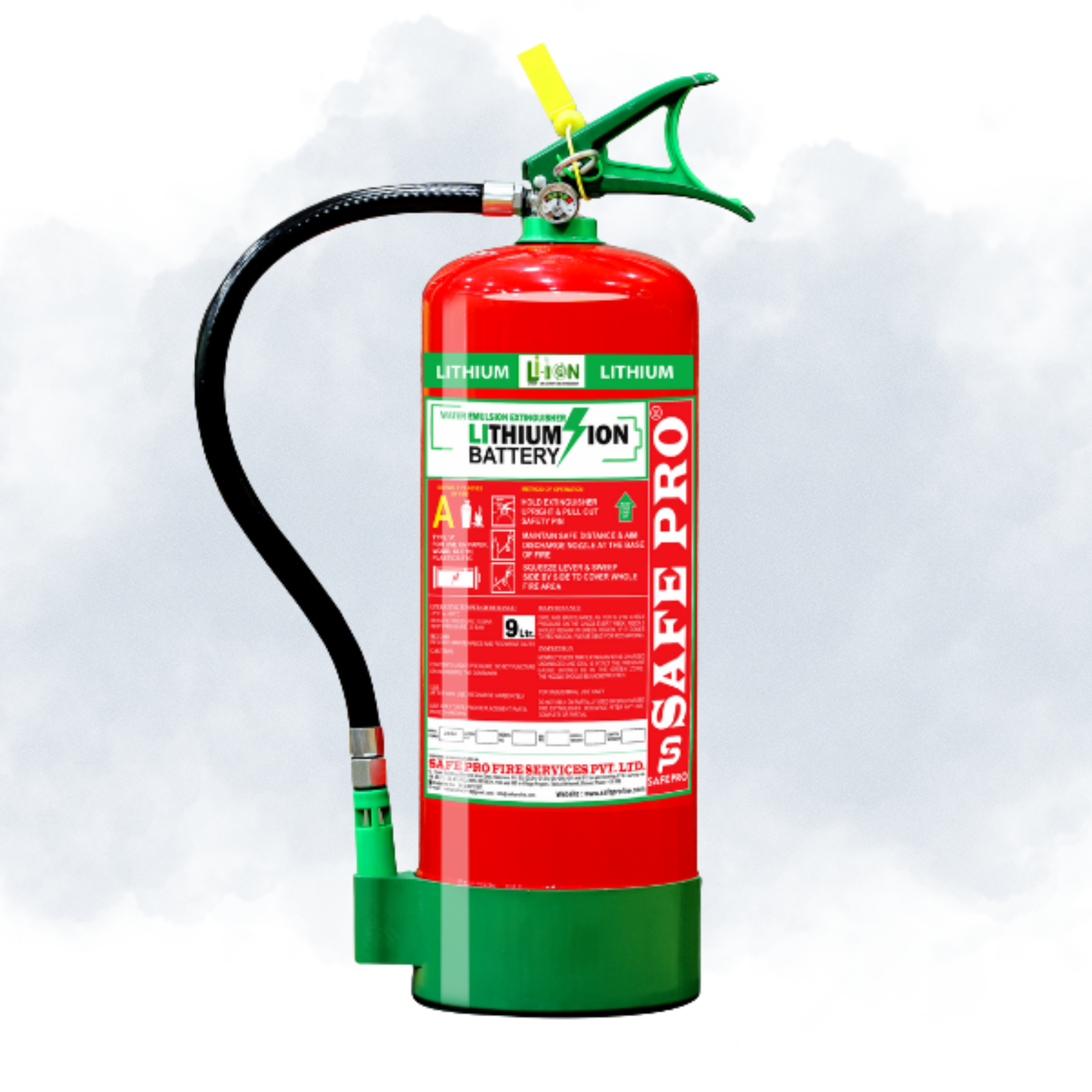 Lithium-ion Fire Extinguisher